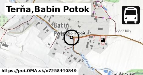 Terňa,Babin Potok