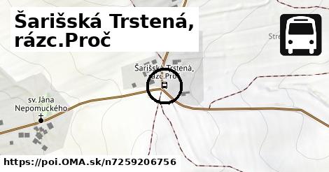 Šarišská Trstená, rázc.Proč