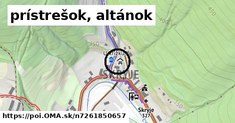 prístrešok, altánok