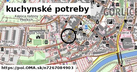 kuchynské potreby