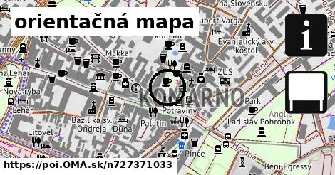 orientačná mapa