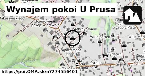 Wynajem pokoi U Prusa