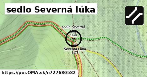 sedlo Severná lúka