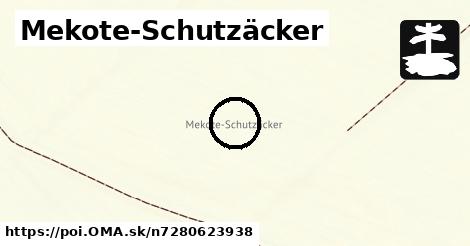 Mekote-Schutzäcker