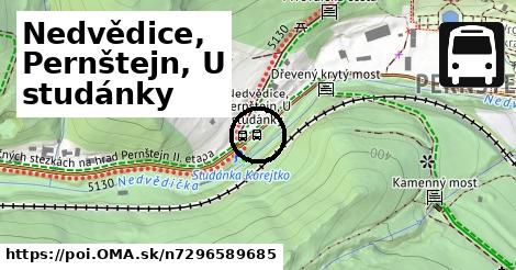 Nedvědice, Pernštejn, U studánky