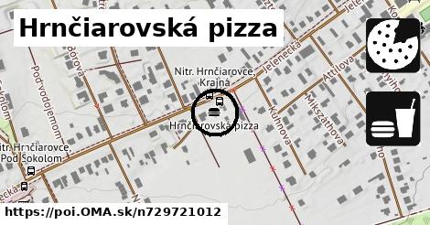 Hrnčiarovská pizza