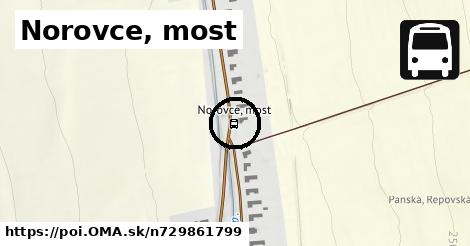 Norovce, most