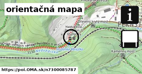 orientačná mapa