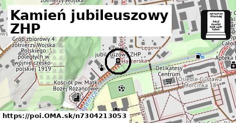 Kamień jubileuszowy ZHP