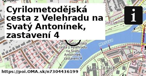 Cyrilometodějská cesta z Velehradu na Svatý Antonínek, zastavení 4