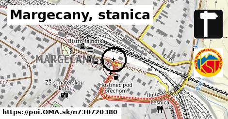 Margecany, stanica