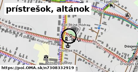 prístrešok, altánok