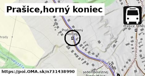 Prašice,horný koniec