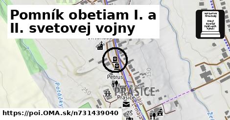 Pomník obetiam I. a II. svetovej vojny