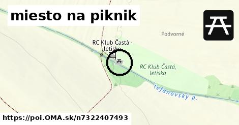 miesto na piknik