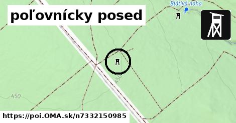 poľovnícky posed