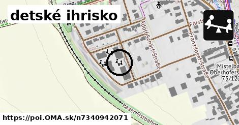 detské ihrisko