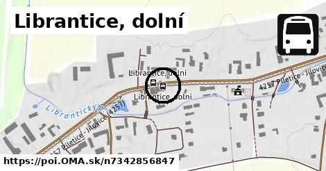 Librantice, dolní