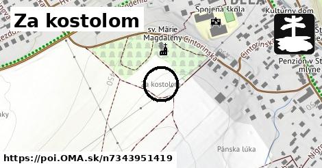 Za kostolom