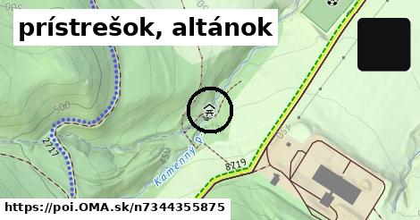 prístrešok, altánok