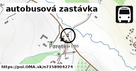 autobusová zastávka