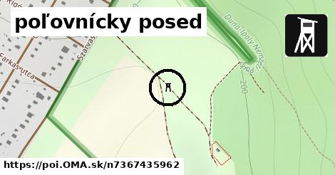 poľovnícky posed