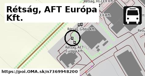 Rétság, AFT Európa Kft.