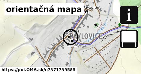 orientačná mapa