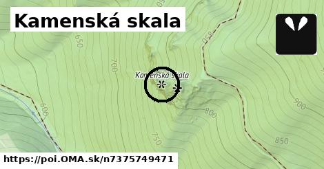 Kamenská skala