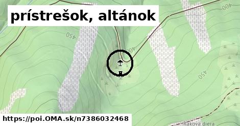 prístrešok, altánok