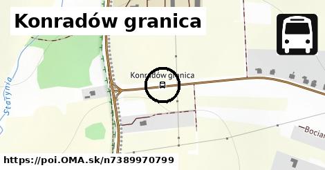 Konradów granica