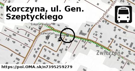 Korczyna, ul. Gen. Szeptyckiego