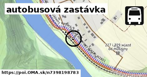 autobusová zastávka