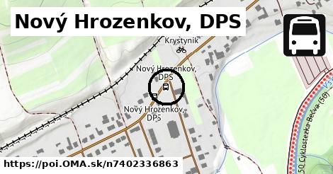 Nový Hrozenkov, DPS