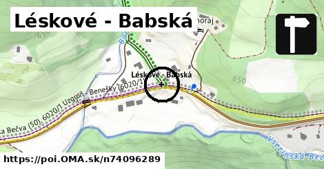 Léskové - Babská