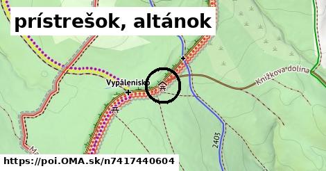 prístrešok, altánok