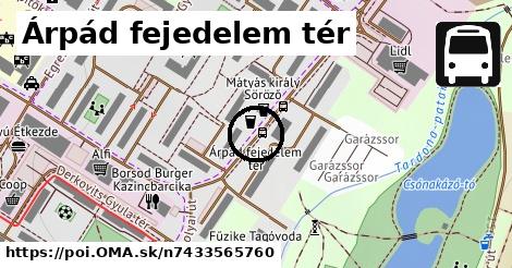 Árpád fejedelem tér