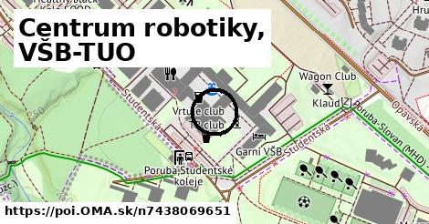 Centrum robotiky, VŠB-TUO