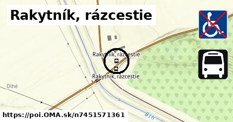 Rakytník, rázcestie