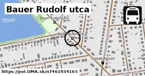 Bauer Rudolf utca