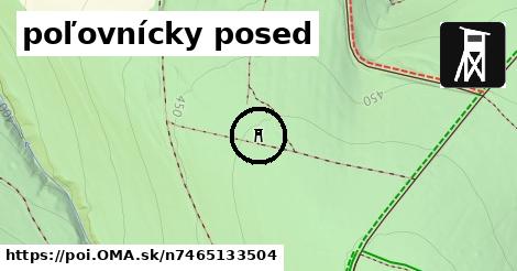 poľovnícky posed