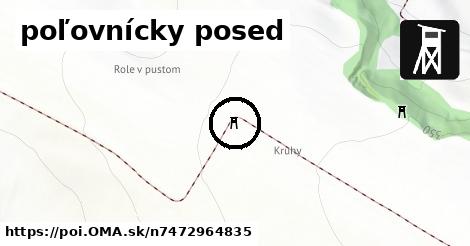 poľovnícky posed