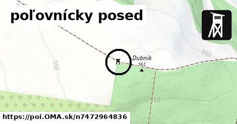 poľovnícky posed