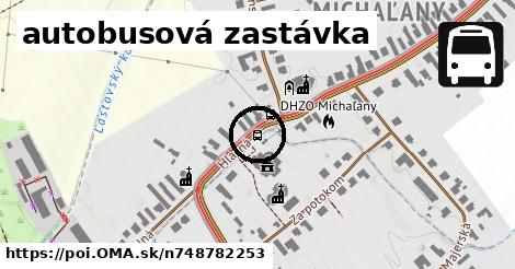 autobusová zastávka