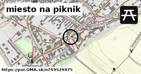 miesto na piknik