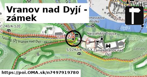 Vranov nad Dyjí - zámek