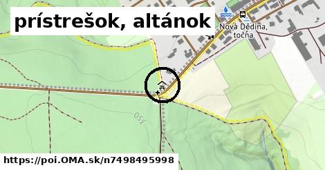 prístrešok, altánok