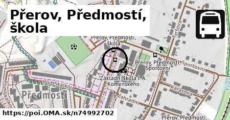 Přerov, Předmostí, škola