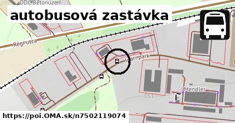 autobusová zastávka