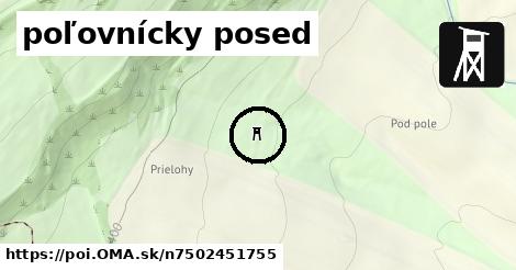 poľovnícky posed